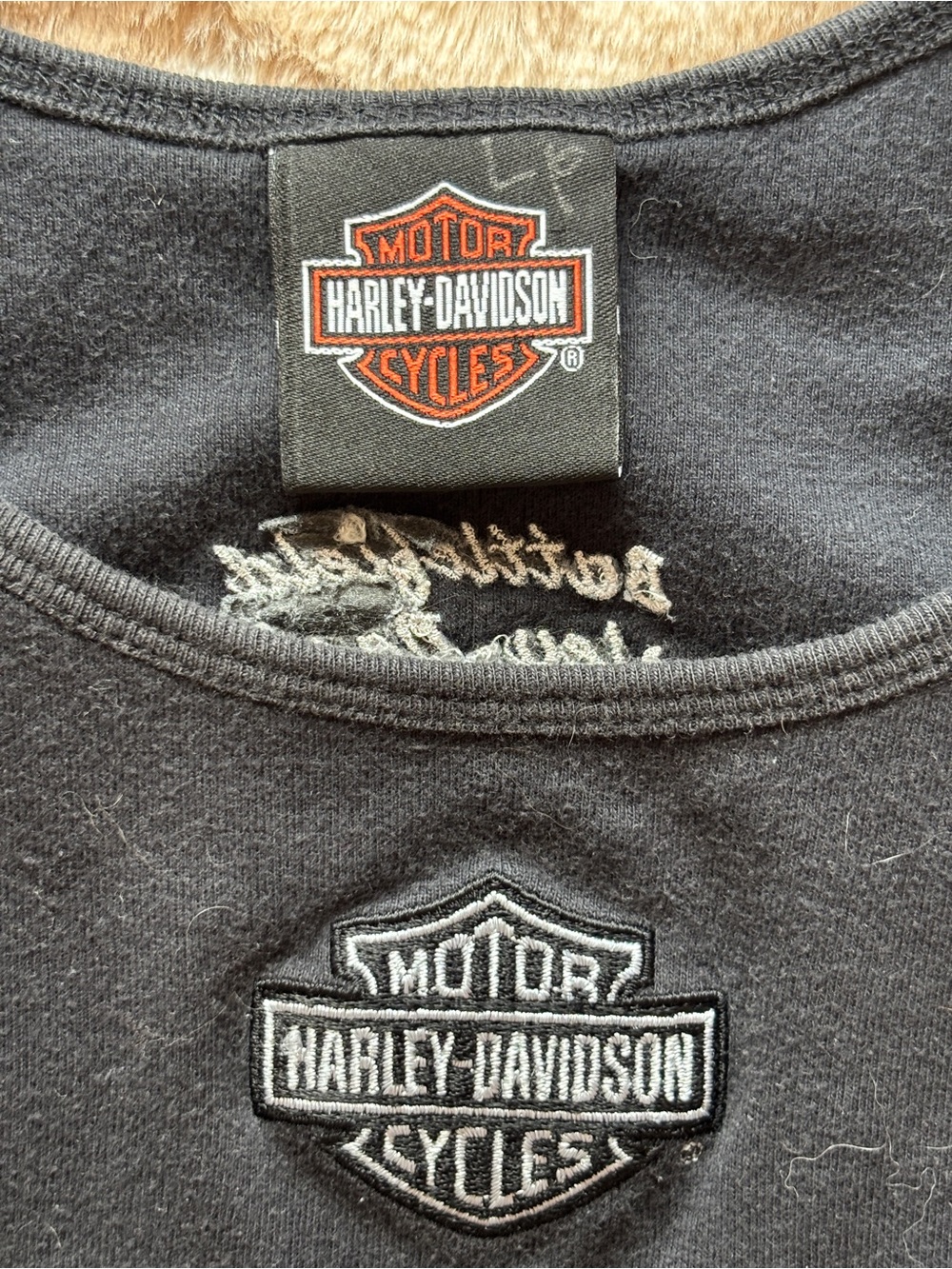 Harley-Davidson Black Logo Tank Top